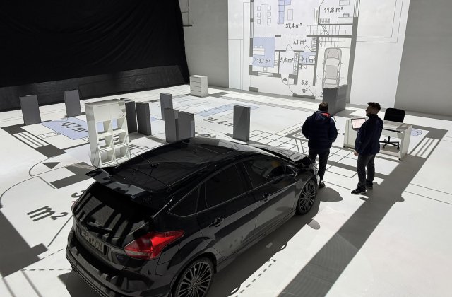 Możliwość wjechania samochodem osobowym na potrzeby lepszego rozplanowania przestrzeni garażowych